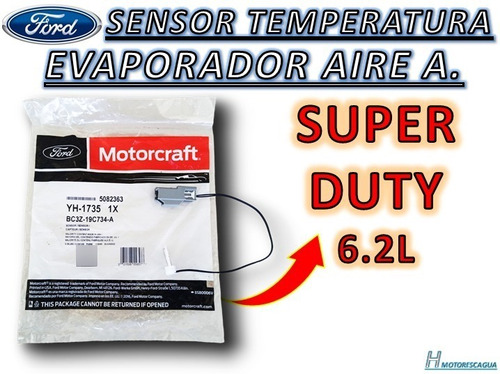 Imagen 1 de 2 de Sensor Temperatura Evaporador Aire Acond. Super Duty 6.2