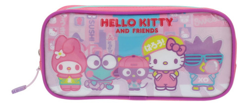 Estuche Niña Friends Rosado Hello Kitty Color Multicolor
