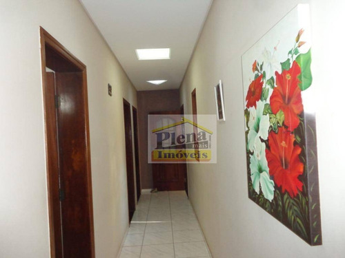 Casa Com 3 Dormitórios À Venda, 159 M² - Parque Residencial Casarão - Sumaré/sp - Ca4032