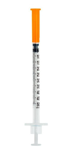 Imagem 5 de 8 de Seringa De Insulina 0,5ml Com Agulha Fixa 0,30mmx8mm Blister