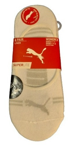 Calcetines Invisible Para Mujer Pack 6