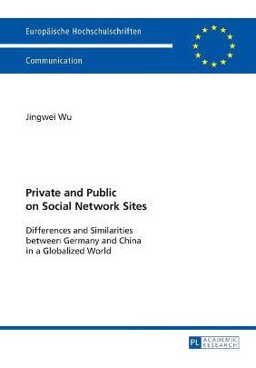Libro Private And Public On Social Network Sites : Differ...