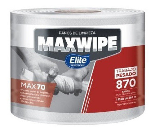 Paños De Limpieza Maxwipe Max 70 Elite (6287) 
