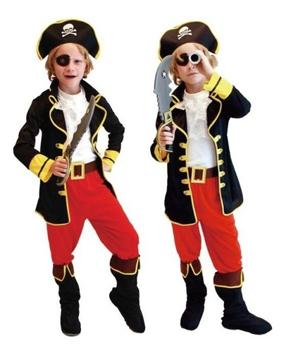Disfraz De Pirata Para Niños, Disfraz De Halloween, Aniversa