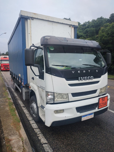 Iveco Vertis 90v18 Hd Ano 2014 Baú Sider 