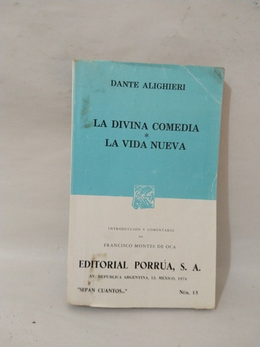 La Divina Comedia La Vida Nueva Dante Alighieri