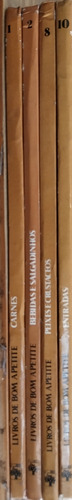 Livro, Kit(4), Livros De Bom Apetite, 1. Carnes, 2. Bebida E Salgadinhos, 3. Peixes E Crustáceos, 4. Entradas (Usado)
