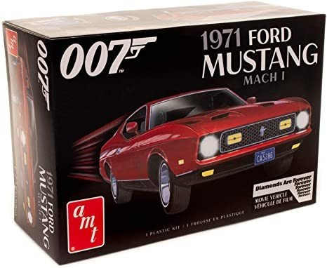 Amt James Bond 1971 Ford Mustang Mach I Escala Del 1:25 Kit