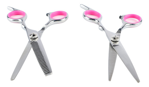 Juego De Tijeras Para Cortar Cabello Acero De Inoxidable