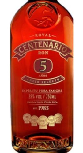 Ron Royal Centenario 5 Años 750 Ml