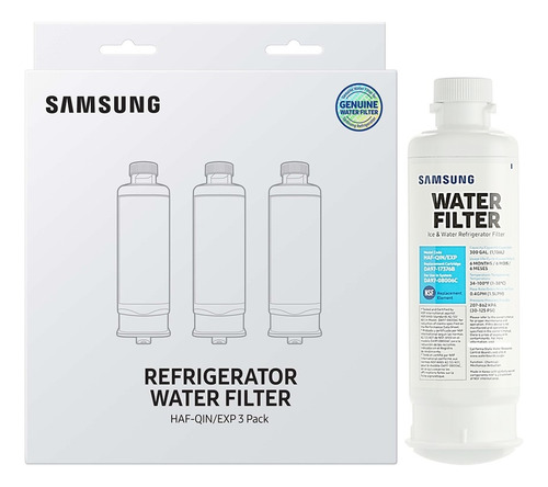 3pack Filtro Agua Original Samsung Da97-17376b Haf-qin/exp