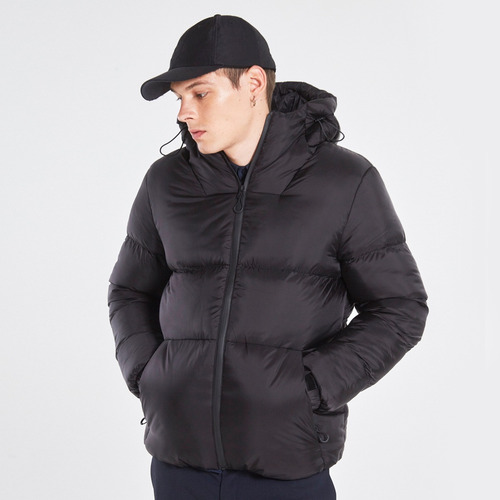 Campera Inflada Mc Fly Black