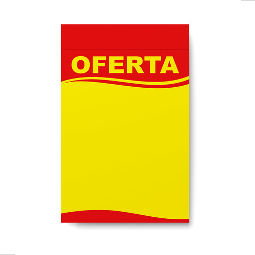 Cartaz De Promoção Supermercado A5 15x23 180g Com 100 Folhas