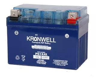 Bateria Kronwell Gel Guerrero Day 70 Ytx4l-bs / Yb4l-b