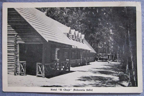 Antigua Postal Hotel El Chaja Balneario Solis Uruguay