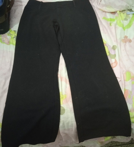 Pantalón De Vestir Negro, Talla 7