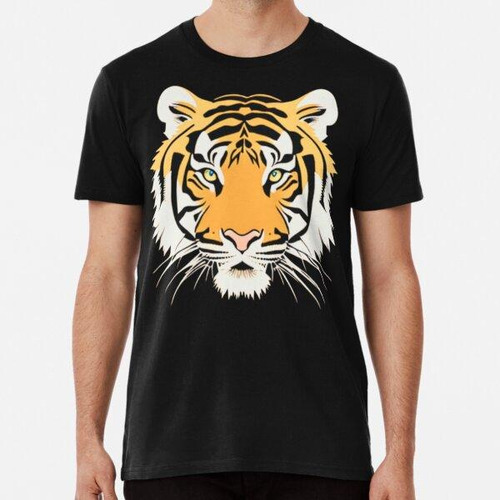 Remera Cara De Tigre De Bengala Algodon Premium