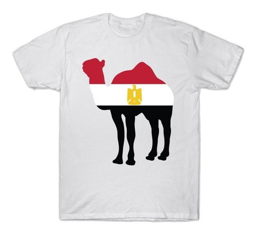 Playera Camiseta Camello Bandera Egipto Logo Todas Tallas 