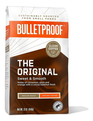 Bulletproof Original, Cafe Tostado Medio, 100% Arabica