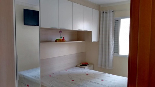 Apartamento Com 2 Dormitórios À Venda Próximo Cptm Utinga - Santo André/sp - Ap0240