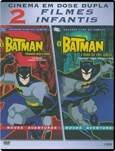 Dvd Batman Treinando Para O Poder + Homem Que Virou Morcego