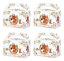 Comprar Cajas De Fiesta Caballo Tema Vaquero Niña Para Cumpleaños
