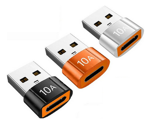 3 Piezas Adaptador Usb Tipo C Otg A Usb 3.0/usb 3.0 A Tipo C