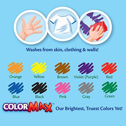 Rotuladores Lavables Crayola Ultra Clean Broad Line Classic