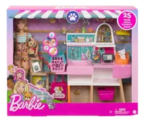 Comprar Barbie Tienda Mascotas Accesorios Muñeca Veterinaria 25 Pzs