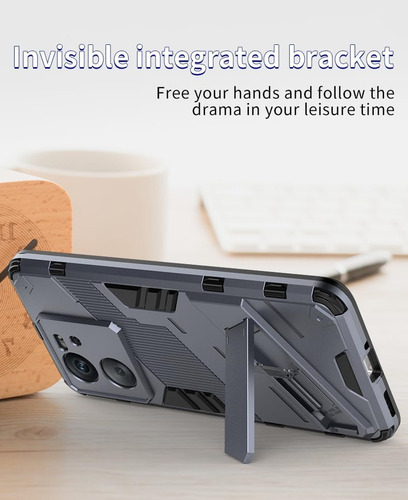 Funda Punk Uso Rudo Carcasa Para Xiaomi 13t/13t Pro+mica Negro Xiaomi 13t/13t Pro/redmi K60 Ultra