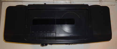 Radiograbador Philips Cd Radio Am/fm Como Nuevo No Envio Negro (Usado)