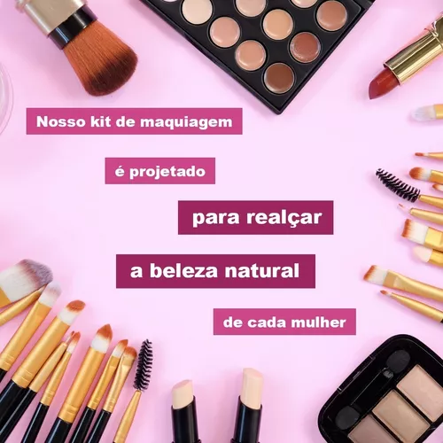 Nécessaire De Maquiagem Bonita É A Mulher Que Luta! Atacadão das