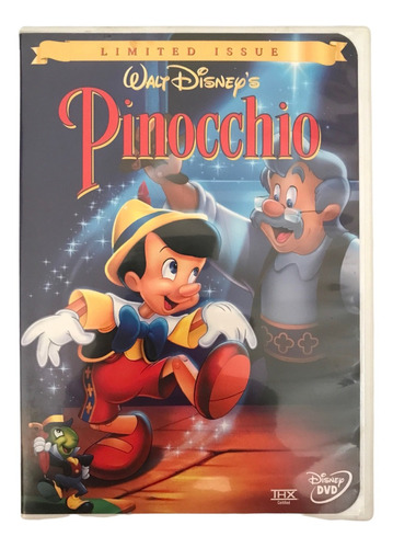 Dvd En Ingles Pinocchio Walt Disney Limited Edition Pinocho