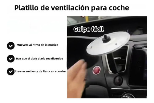 // Platillo De Choque Para Coche Con Clip - Tambor Mini En