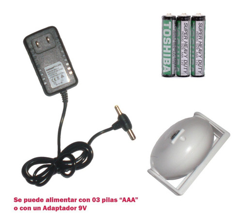 Sensor Avisador Ingreso De Personas Alarma Infrarrojo 220v