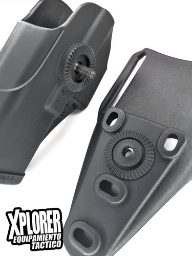 Imagen 7 de 10 de Funda Pistolera Tactica Rescue Nivel 2 Bersa Tpr9