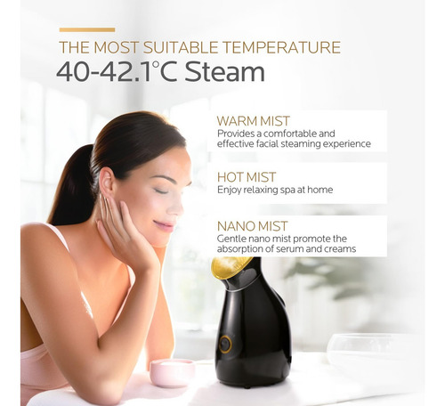 Colorfarm Sauna Facial Nano Ionic: Limpieza Profunda Y