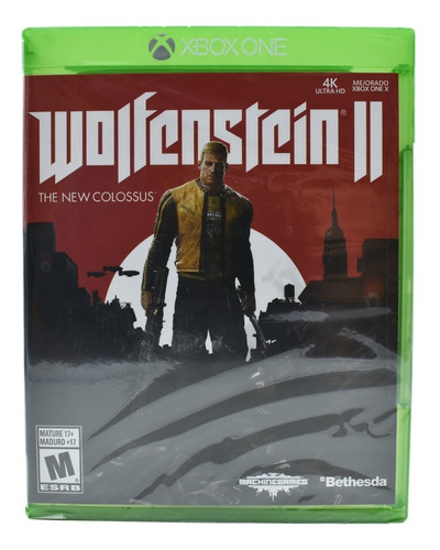 Wolfenstein 2 The New Colossus Xbox One Nuevo Envio Gratis