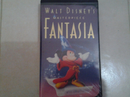 Walt Disney Vhs Masterpice Fantasía 