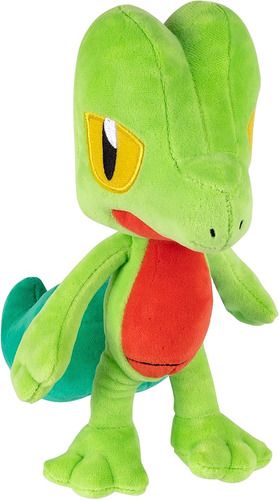 Pokemon Peluche Treecko 20 Cm Orig. Jazwares Replay