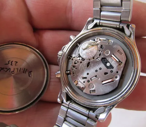 Reloj Pulsera Orient Crono Tt00-c1 Cs, Funciona, Usado (Usado)