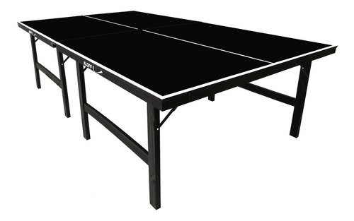 Mesa De Tenis De Mesa / Ping Pong 15mm Mdp Black Klopf 1010