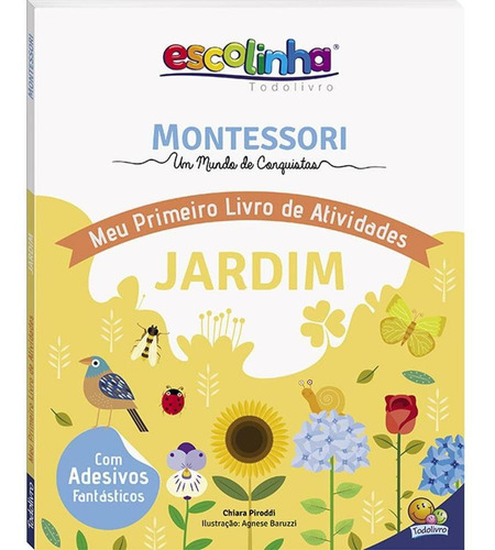 Livro Montessori Meu Primeiro Livro De Atividades... Jardim 