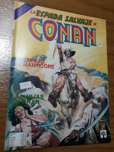 Conan 21 . La Espada Salvaje. Envio Gratis