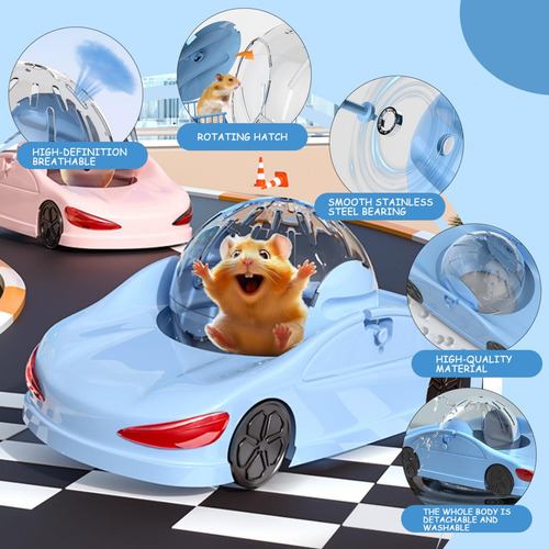 Auto De Hámster, Para Erizos, Hurones Y Animales Pequeños