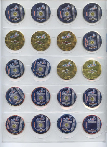 Colección De 140 Tazos Medabots Normal Y Metálix Sabritas (Usado)