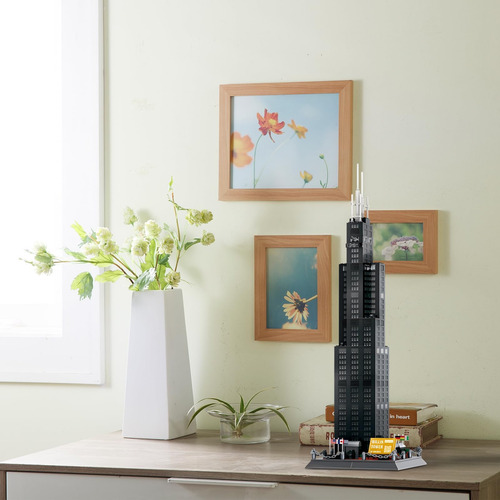 Caximsy Willis Tower Chicago Arquitectura Modelo Conjuntos D