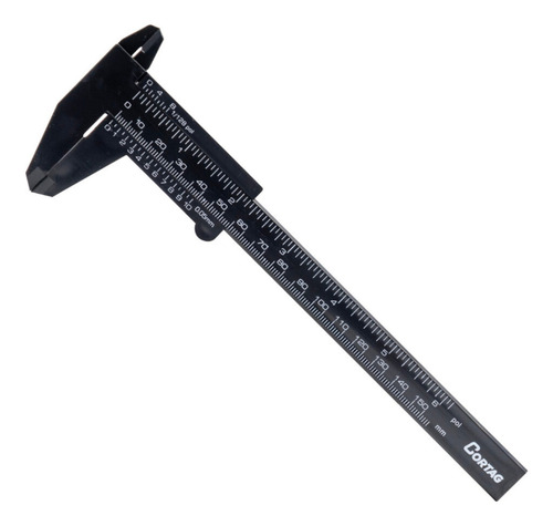 Paquímetro Analógico De Plástico 150mm 6'' Cortag