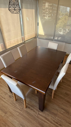 Mesa De Comedor Extensible , New Fraser,cafe,attimo (Usado)