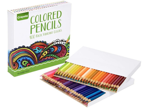 Crayola 100 Lápices De Colores